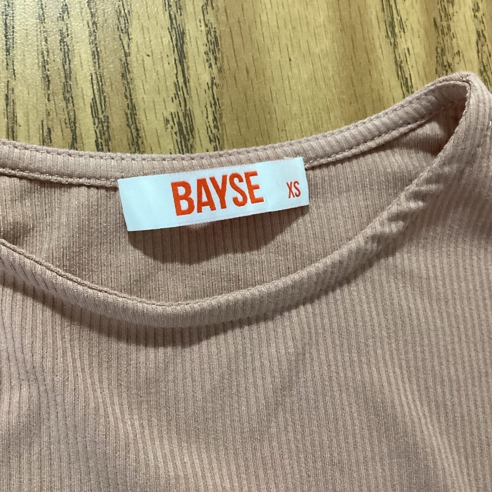 Bayse Ribbed Bodysuit Size XS - Picture 7 of 9